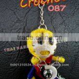 Handmade Crochet Key Chains Wholesale Key Rings thumbnail-1