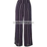Cool Wide Leg Styling Gallus Womens Long Jumpsuit With Cute Knot thumbnail-6