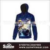 Wholesale Custom Design Funny Hoody Sublimation Cheap Polyester Sweatshirts thumbnail-4