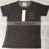 Fashion Custom Pocketed Double Hem T Shirt for Man thumbnail-1