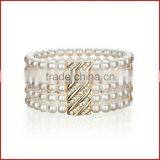 Fshion Imitation Pearl Bracelet M3018 thumbnail-1