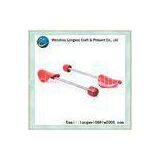 Red Plastic Shoe Stretcher With Spring Adjustable To Cover Wide Range Shoe Size thumbnail-1