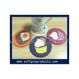 OEM Design Soft PVC Bar Cup Coaster for Promotion Gifts with Custom Logo Printing