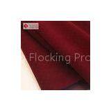 80 - 150gsm Plain Polyester Kintted Flocking Velvet Fabric For Gift Box / Pouch thumbnail-1