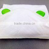 Custom Animal Organic Cotton Bamboo Bath Hooded Baby Towel With Hood thumbnail-3