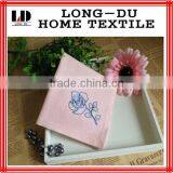 lady beautiful embroidery handkerchief