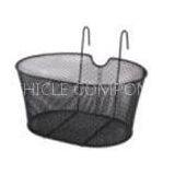 Cheap Steel Bicycle Basket With Hooks Wholesale
