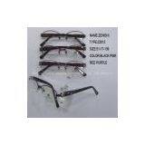 SEll Fashion ZENISHI Eyewear Frame 5 Colors Alloy Plastic Eyewear Glassesframe OEM Available Min Order:1PCS