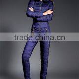 One Piece Down Jumpsuits for Lady Snow Wear Women's Down Coats Slim Bodysuit thumbnail-5