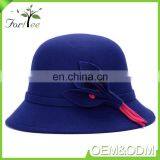 Best Selling New Fashion Ladies Popular Vintage Winter Party Flower Hats Fascinators Felt Womens Hats thumbnail-1