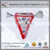 China Supplier Factory Price Birthday Party Decoration Triangle String Flags thumbnail-1