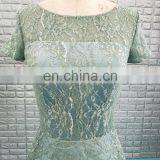 ED Bridal Factory Custom Knee Length Lace Bridesmaid Dress With Short Lace thumbnail-3