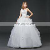 HS1631 2017 China Sexy Real Photos One Shoulder Wedding Bridal Dress Vestidos thumbnail-2