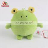 CE Approval Stuffed Frog Animal Soft Toys for Promotional Hanging Gifts