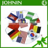2015 Custom fabric high quality cheap string bunting flag