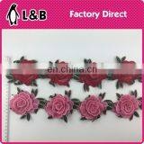 Factory Manufacture Multicolor National Style Embroidery Designs 3D Flower Lace thumbnail-4