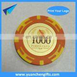 Custom Colorful Plastic Poker Chip With Golf Ball Marker thumbnail-2