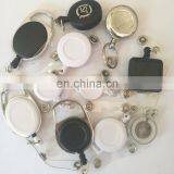 Silver Color Heavy Duty Metal Badge Reel With Steel Cord thumbnail-3