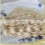 Cheap hair extension color hair weaves brazilian curly blonde hair