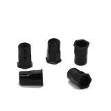 Painted Black Flat Head Half Hex Blind Rivet Nut M3-M12