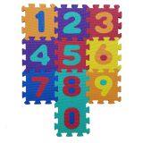 QT MAT Non-toxic Odorless 10in x 10in Baby EVA Numbers Puzzle Foam Play Mat