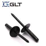 Складной слепой заклепка черного цвета