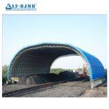 Long Span Steel Coal Storage Shed Space Grid Frame Structures Dry Coal Shed thumbnail-4
