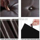Reatai PVC Leather Folding Square Storage Home Stool Foldable Ottoman for Clothes thumbnail-6