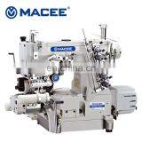 MC 600D-38/UT DIRECT DRIVE CRLINDER-BED INTERLOCK SEWING MACHINE WITH AUTO-THREAD WIPE(UP)(WITH REAR PULLER) thumbnail-1