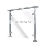 Outdoor Balcony Railing Design Stainless Steel Glass Railing Balustrade Handrail thumbnail-2