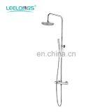 Brass Bathroom Thermostatic Rain Shower System Mixer Faucet Sets thumbnail-2