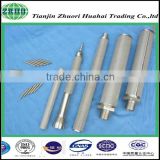 on wholesale basis sale for chemical liquid filtration stainless steel melt sintered filter tube cartridge type