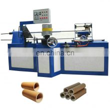 Low cost automatic spiral paper core machine for toilet tissue paper