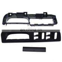 Free Shipping!For VW Jetta Golf Bora GTI Black Master Windows Switch Bezel Trim Bracket 3Pcs thumbnail-1