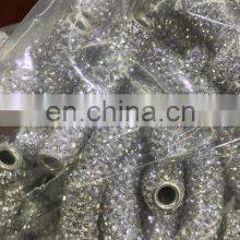 China Natural Quartz Crystal AB Curve Bent Tubes Beads for Jewelry