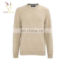 Crewneck 100%cashmere Sweater for Men thumbnail-4