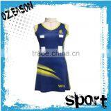 Custom Made High Quality Women Netball Jersey thumbnail-6