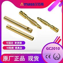 Amass 2mm gold plated connector GC2010 motor connectors in stock