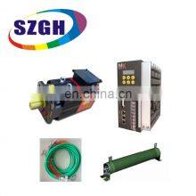 Cnc Router Spindle Motor 1.5kw AC Spindle Servo Motor Asynchronous Spindle Motor Driver