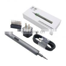 Cordless Electric Screwdriver 3.7V Lithium Battery Rechargeable Electric Screwdriver With 8 Bits Set thumbnail-2