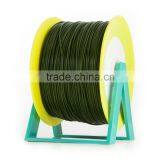 Pla 3d Printer Material Dark Green Filament With the New Spool Convertible Into a Coat Hanger. Spool Holder Included. thumbnail-2