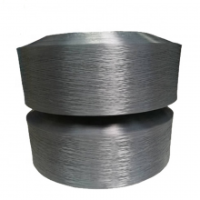 Cheap Polypropylene Multifilament Recycled Yarn Factory Black Color 900 Denier FDY Recycle PP Yarn thumbnail-3