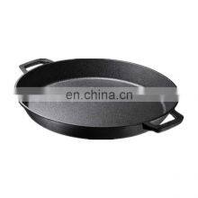 Big Steak 10 Inch Mini Wholesale Double Handle Light Weight Pre-seasoned Cast Iron Skillet thumbnail-3