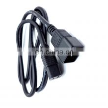 China Wholesale 1.8M C19 To C20 Male To Female Extension Adapter Power Cords for computer