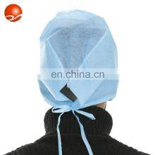Surgical Non Woven SMS Disposable Hair Cap Medical Strip Bouffant Mop Clip Doctor Cap thumbnail-2