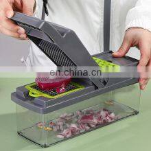 Amazon Hotsale Multifunctional Home Use Kitchen Manual Slicer Chopper Vegetable Cutter