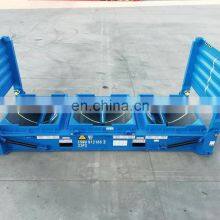 10 футов плоский рама для перевозки и хранения стальной роликовый контейнер, изготовленный на заводе напрямую, произведенный в Китае, продается