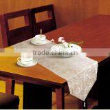 100% Polyester Wholesale White Lace Polyester Table Runner