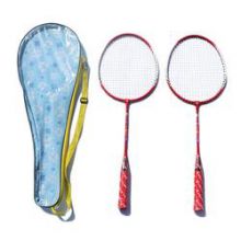 2 Players Badminton Racket Set with Carry Bag