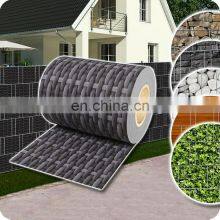 Customized PVC Zaun Sichtschutz Streifen Vertical Pvc Strip Screen Fence Germany Market thumbnail-3